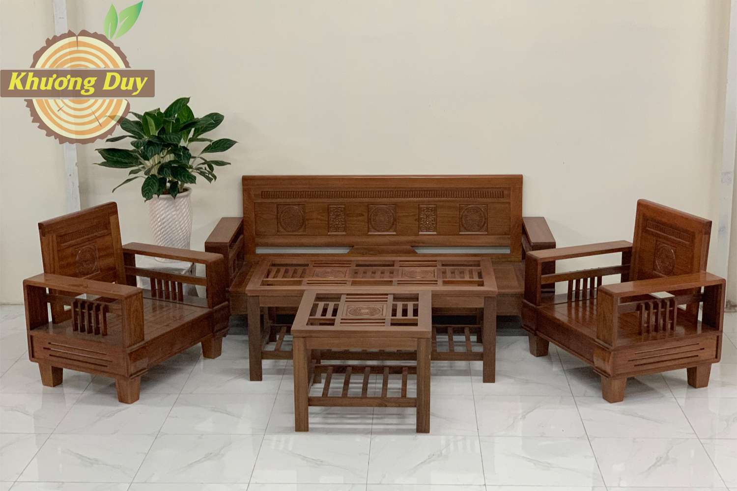 bộ bàn ghế gỗ xoan đào