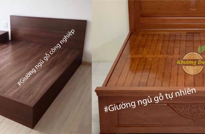 mua giường ngủ gỗ giá rẻ