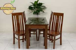 Bộ bàn ghế ăn gỗ Xoan Đào BAKT01