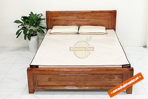 Giường ngủ gỗ Xoan Đào giá rẻ